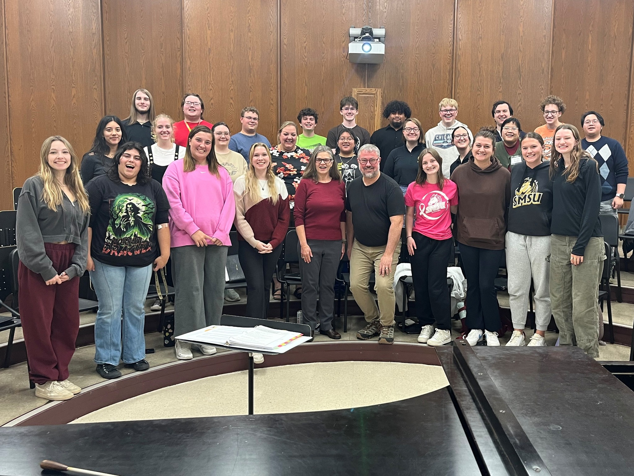An Engaging Workshop with SMSU Chorale