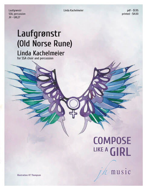 Laufgrønstr (Old Norse Rune)